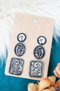 TIPI Phoebe Silvertone Scroll Earrings 3 Pair Set - Wholesale Accessory Market