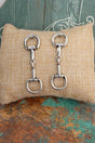 TIPI Saddle Society Silvertone Earrings - Wholesale Accessory Market