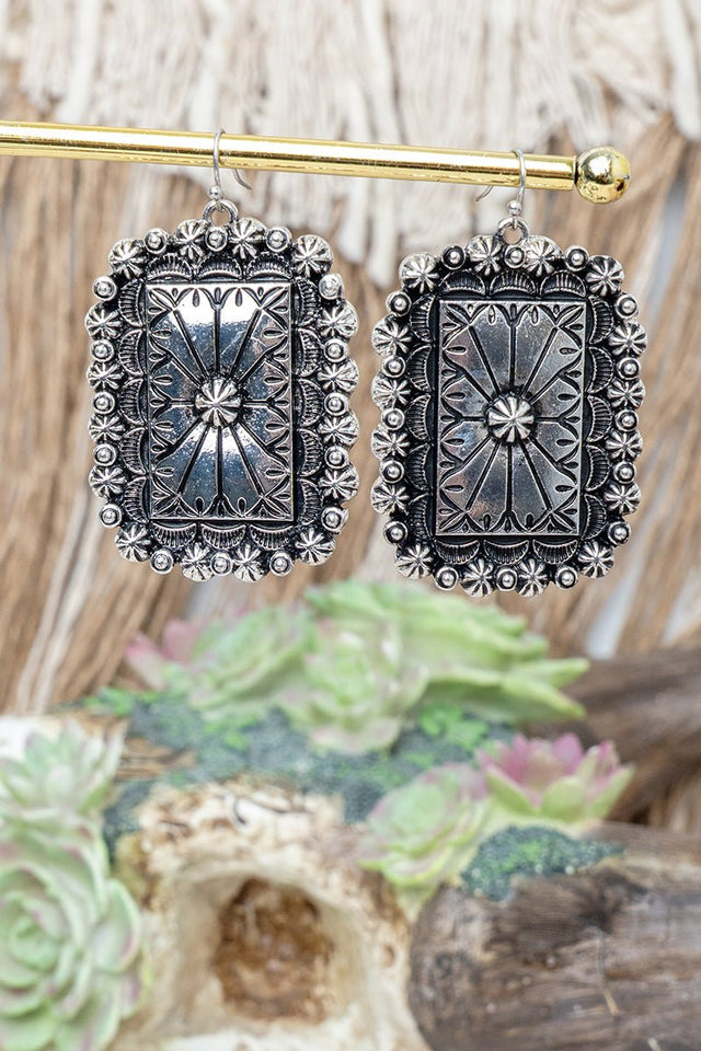 TIPI Eldorado Springs Silvertone Earrings - Wholesale Accessory Market