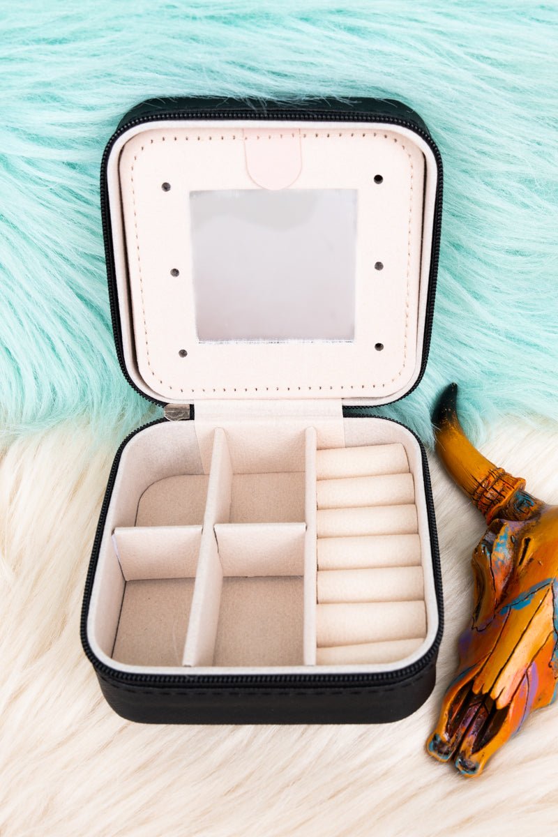 TIPI Camilla White Small Travel Jewelry Box - Wholesale Accessory Market