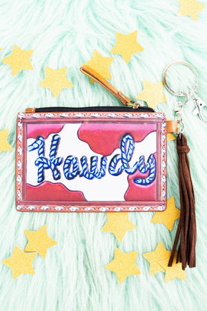 TIPI Roped Howdy Card & Cash Keychain Wallet - Wholesale Accessory Market