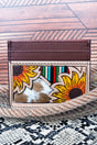 TIPI Sunflower Ridge Cowhide Tooled Card Wallet - Wholesale Accessory Market