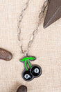 TIPI Fun 8 Ball Cherry Necklace - Wholesale Accessory Market