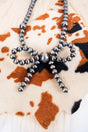 TIPI Aria Silver Pearl Bow Necklace - Wholesale Accessory Market