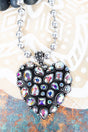 TIPI Luminous Love Iridescent Crystal Silvertone Necklace - Wholesale Accessory Market