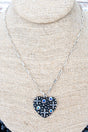 TIPI Midnight Devotion Iridescent & Silvertone Necklace - Wholesale Accessory Market