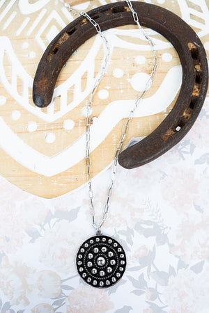 TIPI Renegade Run Silvertone Studded Necklace - Wholesale Accessory Market