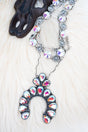 TIPI Iridescent Outlaw Opulence Silvertone Double Necklace - Wholesale Accessory Market