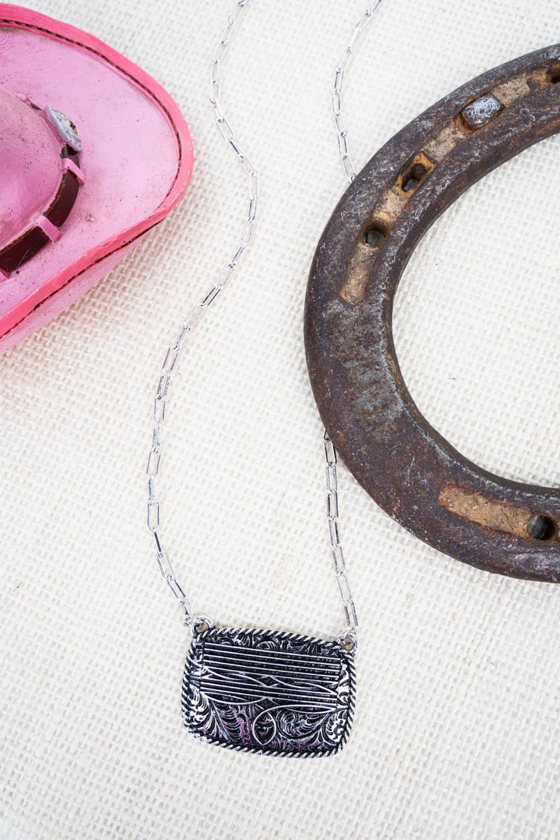 TIPI Bootcut Beauty Silvertone Necklace - Wholesale Accessory Market