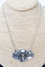 TIPI Texas Icon Silvertone Necklace - Wholesale Accessory Market