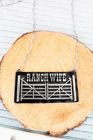 TIPI Ranch Wife Silvertone Necklace - Wholesale Accessory Market