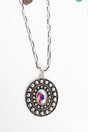 TIPI Iridescent Mesa Mirage Silvertone Necklace - Wholesale Accessory Market