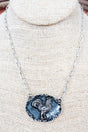 TIPI Barnyard Belle Rooster Silvertone Necklace - Wholesale Accessory Market