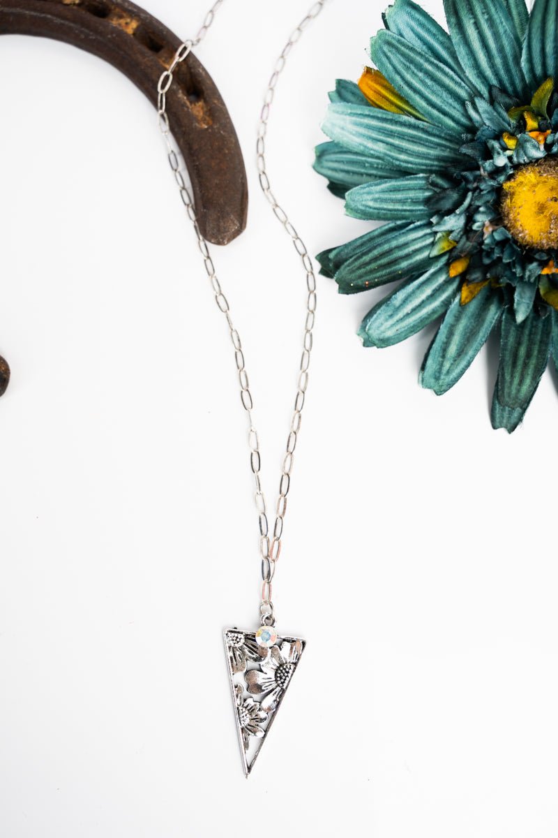 TIPI Posie Point Iridescent & Silvertone Necklace - Wholesale Accessory Market