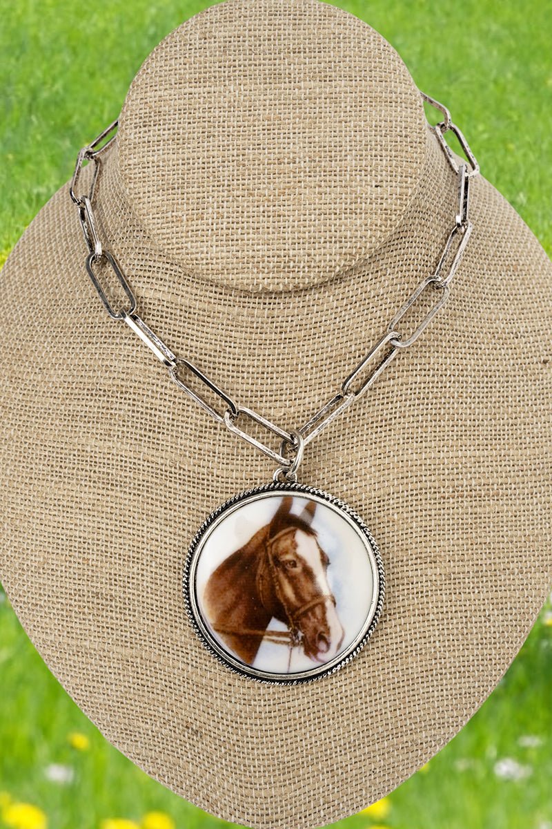 TIPI Mare Medallion Silvertone Necklace - Wholesale Accessory Market