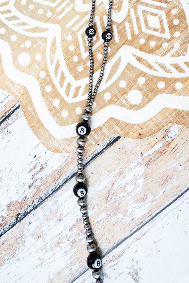 TIPI Why Play Safe Silver Pearl Necklace - Wholesale Accessory Market