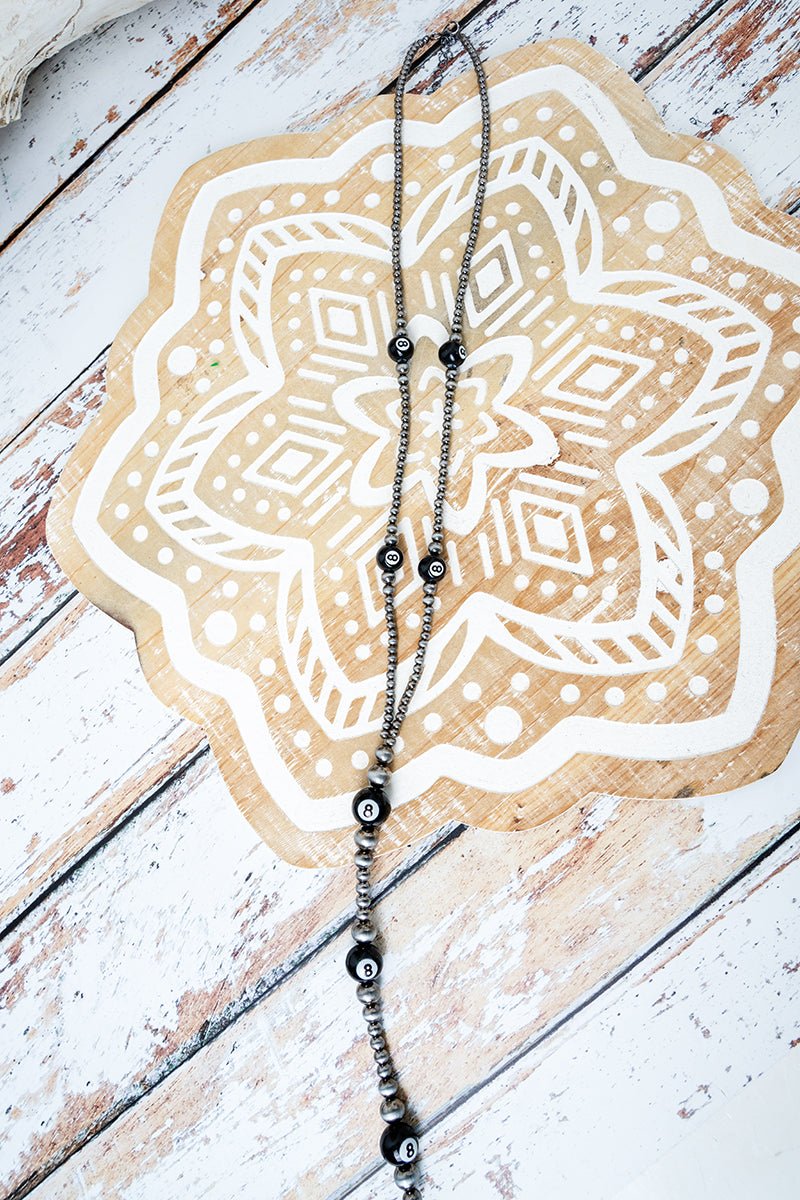 TIPI Why Play Safe Silver Pearl Necklace - Wholesale Accessory Market