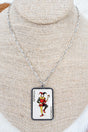 TIPI The Wild Card Silvertone Necklace - Wholesale Accessory Market