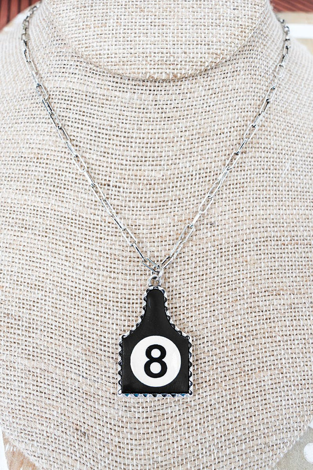 TIPI Rogue Eight Tag Silvertone Necklace - Wholesale Accessory Market