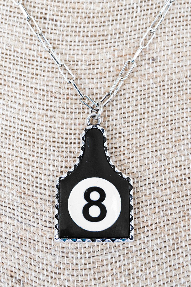 TIPI Rogue Eight Tag Silvertone Necklace - Wholesale Accessory Market