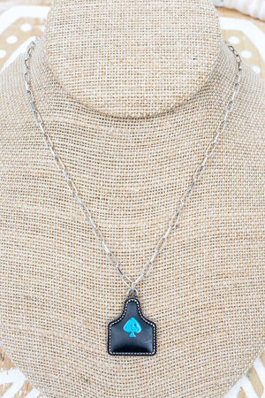 TIPI Shadow Deal Tag Silvertone Necklace - Wholesale Accessory Market