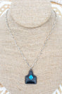 TIPI Shadow Deal Tag Silvertone Necklace - Wholesale Accessory Market