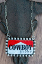 TIPI Cowboy Killer Silvertone Necklace - Wholesale Accessory Market