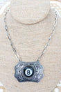 TIPI Final Bet Silvertone Necklace - Wholesale Accessory Market