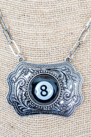 TIPI Final Bet Silvertone Necklace - Wholesale Accessory Market