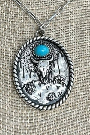 TIPI Thistle & Thorn Silvertone Necklace - Wholesale Accessory Market