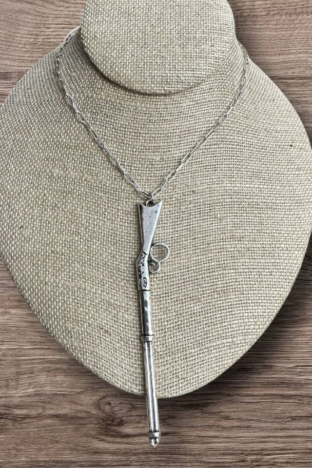 TIPI In My Sights Silvertone Necklace - Wholesale Accessory Market