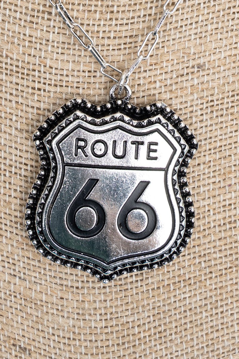 TIPI Highway Legend Silvertone Necklace - Wholesale Accessory Market