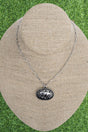 TIPI Rustic Roamer Pig Silvertone Necklace - Wholesale Accessory Market