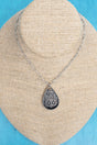 TIPI Route 66 Reign Silvertone Necklace - Wholesale Accessory Market