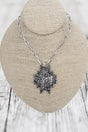TIPI Winslow Wildflower Silvertone Necklace - Wholesale Accessory Market