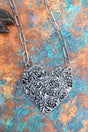 TIPI Sweetwater Wildflower Silvertone Necklace - Wholesale Accessory Market