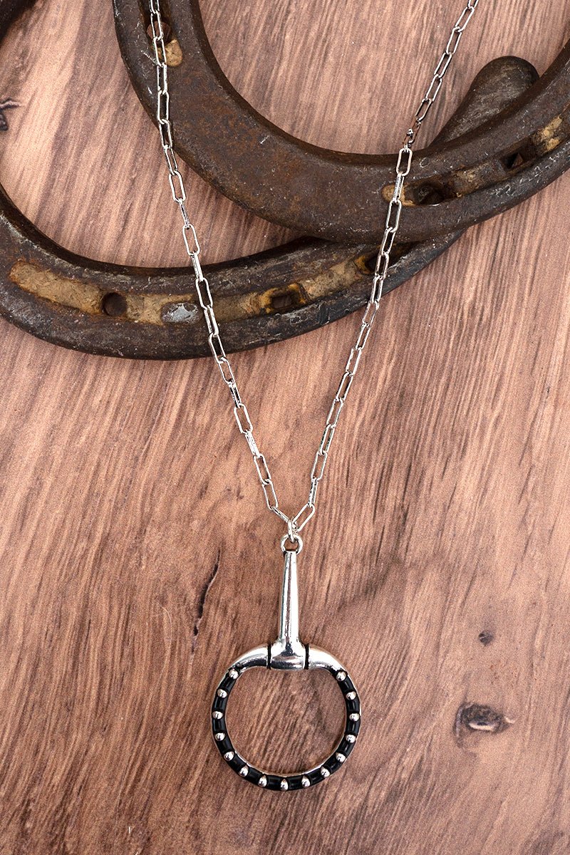 TIPI Lexington Line Silvertone Necklace - Wholesale Accessory Market