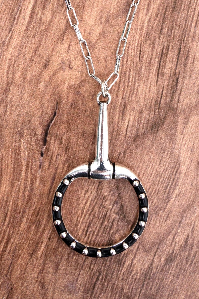 TIPI Lexington Line Silvertone Necklace - Wholesale Accessory Market