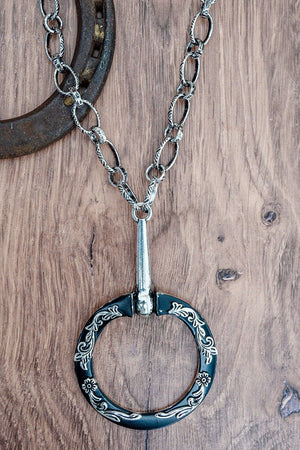 TIPI Belmont Reins Silvertone Necklace - Wholesale Accessory Market
