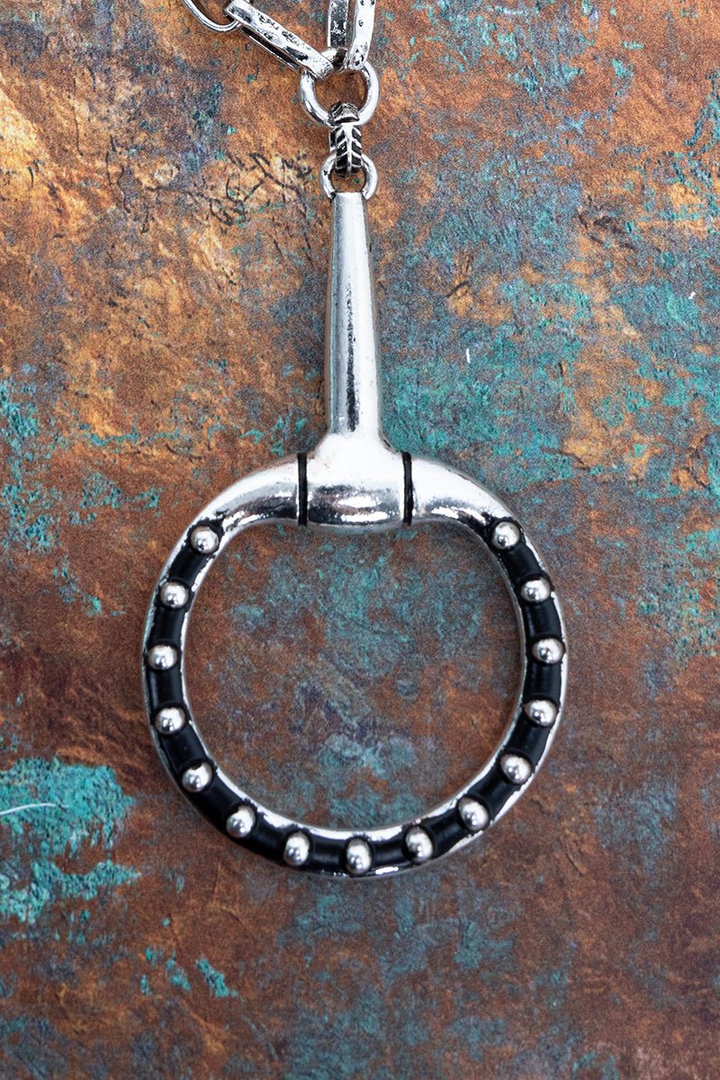 TIPI Lexington Loop Silvertone Necklace - Wholesale Accessory Market