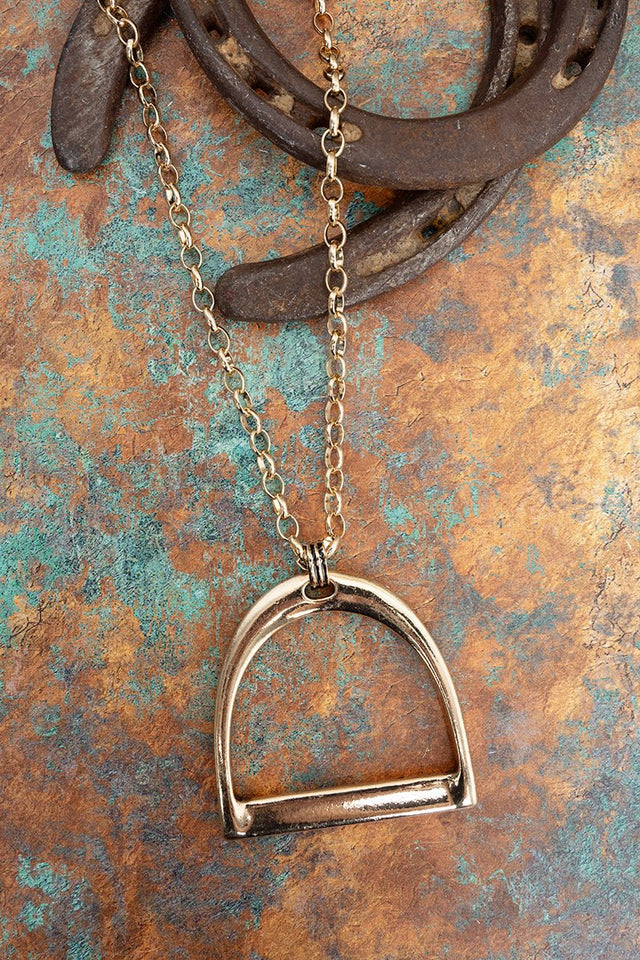 TIPI Equine Elite Goldtone Necklace - Wholesale Accessory Market