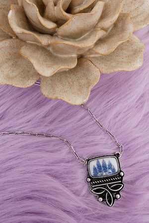 TIPI Boots & Blooms Silvertone Necklace - Wholesale Accessory Market