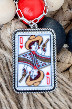 TIPI Rebel Queen Silvertone Necklace - Wholesale Accessory Market
