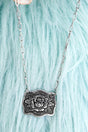 TIPI Sweetwater Rose Silvertone Necklace - Wholesale Accessory Market