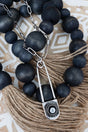 TIPI 8 Ball Pin Drop Silvertone Necklace - Wholesale Accessory Market