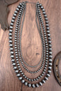 TIPI Silver Prairie Pearls Layered Necklace - Wholesale Accessory Market