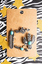 TIPI Turquoise Blissflats Silvertone Hat Pin Set - Wholesale Accessory Market