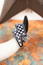 TIPI White Thunder Struck Stretch Silvertone Ring - Wholesale Accessory Market
