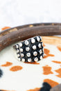 TIPI Star Studded Event Silvertone Stretch Ring - Wholesale Accessory Market
