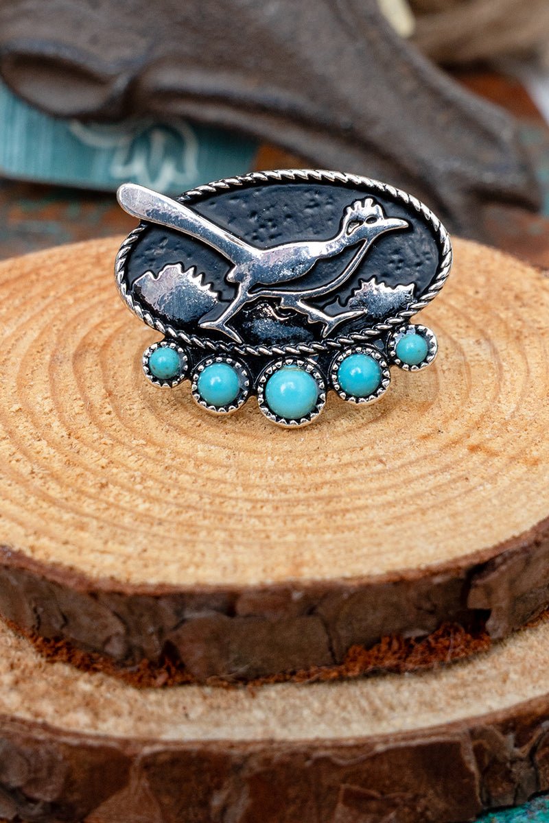 TIPI Roadrunner Ridge Silvertone Ring - Wholesale Accessory Market